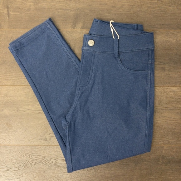 Yelete Pants - Denim Blue Capri Jeggings